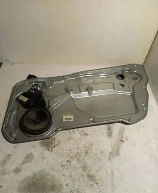 Front door window regulator with motor