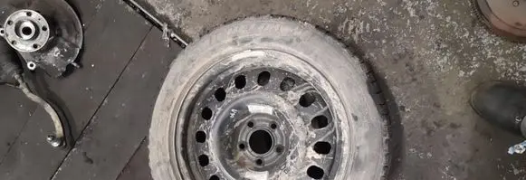 R17 spare wheel