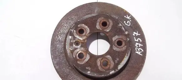 Opel Insignia A Rear brake disc neventiliuojamas