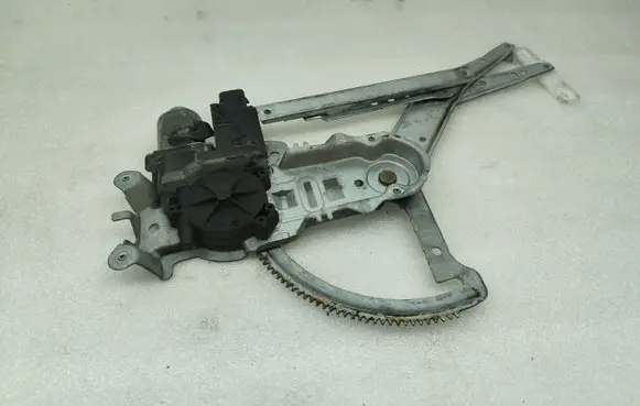 Opel Combo C Front door window regulator with motor 13173068