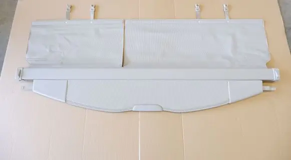 Parcel shelf load cover