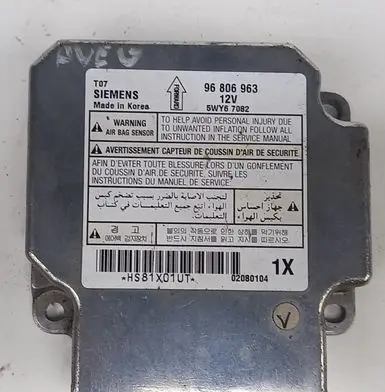 Chevrolet Aveo Airbag control unit/module 96806963