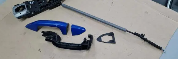 Audi A3 8Y Front door exterior handle 8Y0837240A