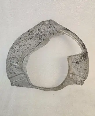 Porsche 911 991 Front brake disc dust cover plate 