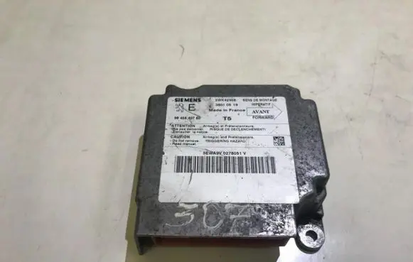 Peugeot 307 Airbag control unit/module 9645840780 5wk42908