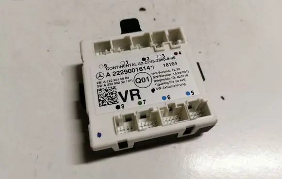 Mercedes-Benz C W205 Door control unit/module A2229001614