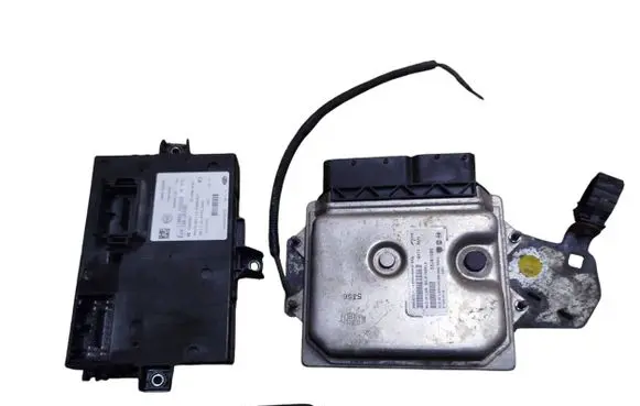 Fiat Ducato Engine ECU kit and lock set 55261986 BT9SHPI1S BC0116594A