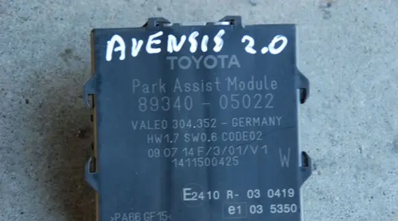 Toyota Avensis T270 Parking PDC sensor 8934005022