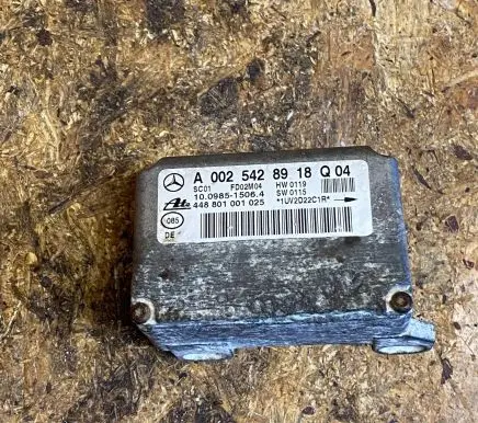 Mercedes-Benz C W203 ESP acceleration yaw rate sensor A0025428918 448801001025 10098515064