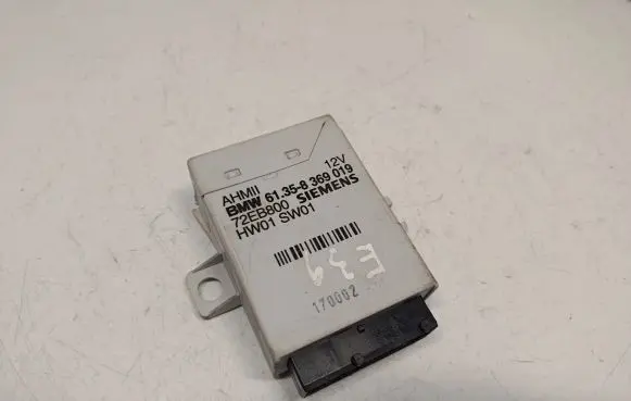 BMW 5 E39 Tow bar trailer control unit/module 61358369019 61356908767