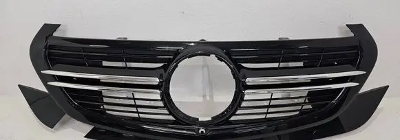 Mercedes-Benz EQC Front bumper upper radiator grill A2938884100 A2938883800