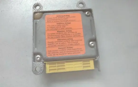 Volkswagen Golf IV Airbag control unit/module 1J0909603 21980809 5WK4163