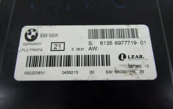 BMW 1 E81 E87 Other control units/modules 69777190101
