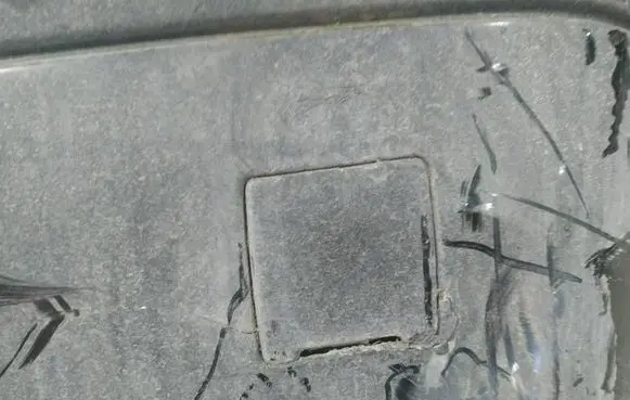Volvo V50 Rear bumper row hook cap/cover 