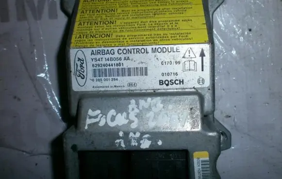 Ford Focus Airbag control unit/module YS4T14B056AA 0285001394