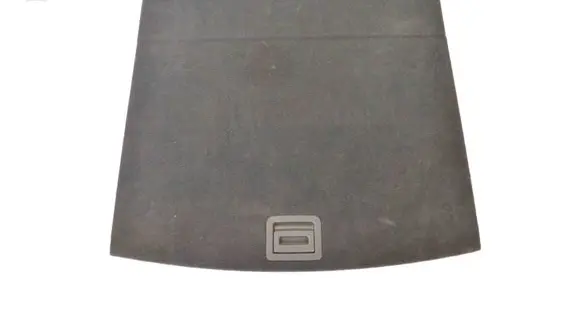 Volkswagen Touareg II Trunk/boot floor carpet liner 7P6863546B