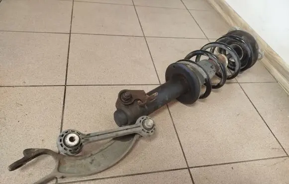 Audi A6 S6 C7 4G Front shock absorber with coil spring