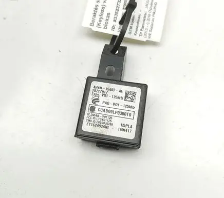Jaguar XE Keyless (KESSY) go control unit/module AH4N15607AE 28227917