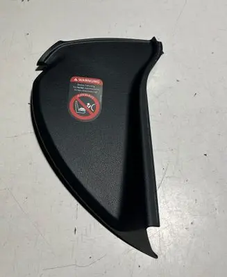 Dashboard side end trim