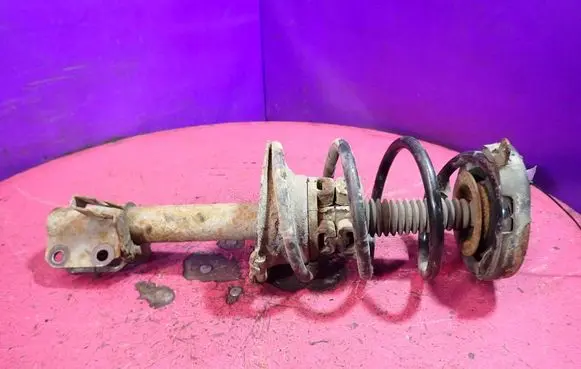 Renault Scenic I Front shock absorber with coil spring