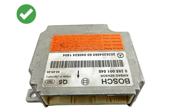 Mercedes-Benz C W203 Airbag control unit/module 0285001548 20382045485 KBF8088675