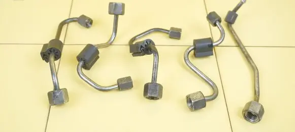 Opel Corsa E Fuel injector supply line/pipe 198A3000