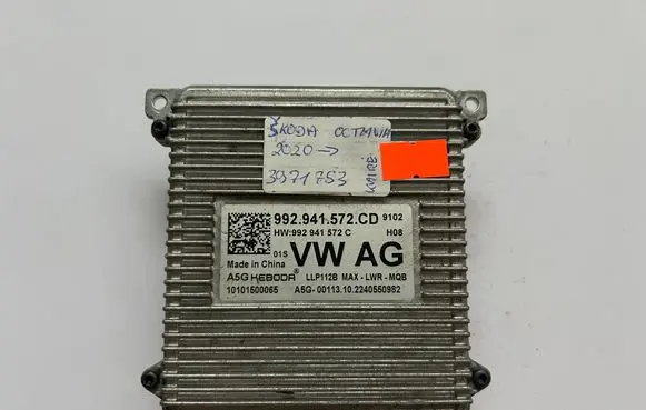 Skoda Octavia Mk4 Headlight ballast module Xenon 992941572CD 3971753