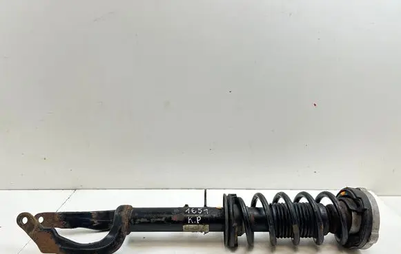 Front shock absorber with coil spring