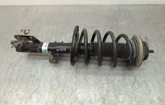 Front shock absorber with coil spring