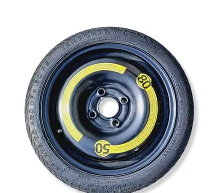 Volkswagen Polo R14 spare wheel 