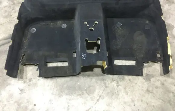 BMW 5 F10 F11 Rear floor carpet liner 8051076 52916361 1615086