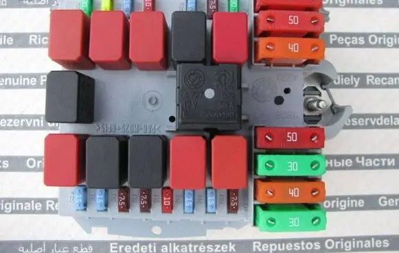 Fiat Ducato Fuse box set 1367669080