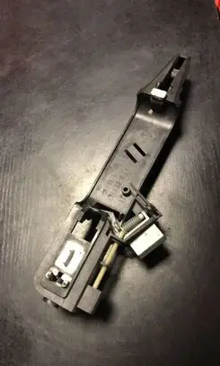 Rear door exterior handle/bracket