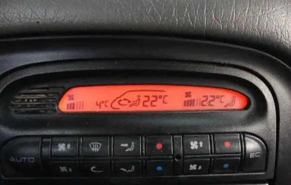 Seat Alhambra (Mk1) Climate control/heater control trim 7M0907040AT IMPRK1314975