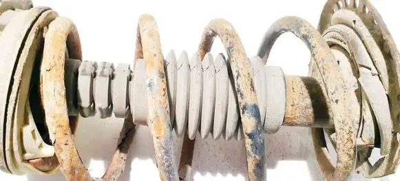 Front coil spring