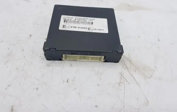 Toyota Corolla Verso E121 Immobilizer control unit/module 89780OF020 6246492000 TE921G4D130405