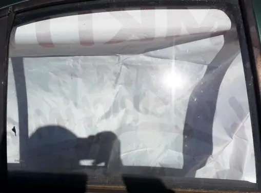 Nissan Almera Rear door window glass