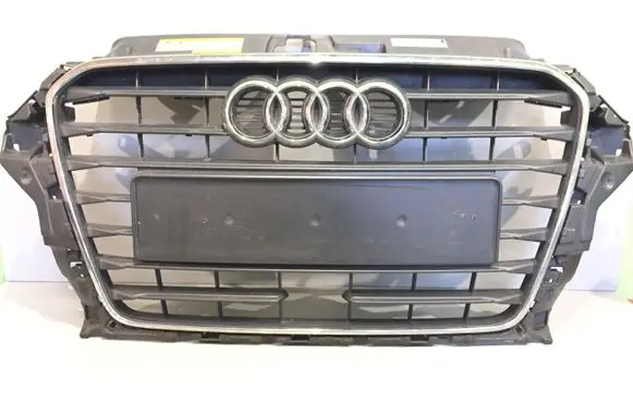 Audi A3 S3 8V Front bumper upper radiator grill 8V3853651A 8V3853037 8V3853651