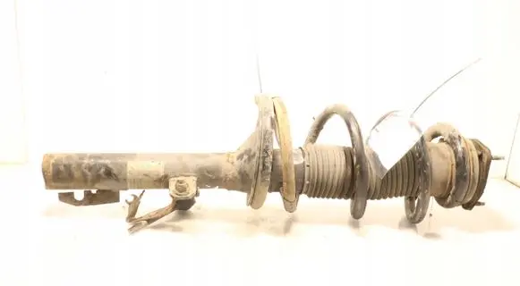 Front shock absorber with coil spring