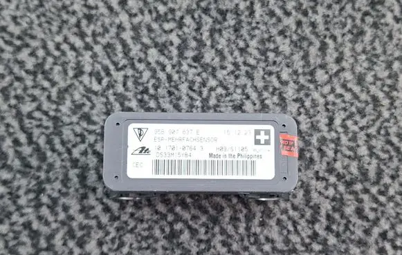 Porsche Macan (95B) ESP acceleration yaw rate sensor 95B907637E