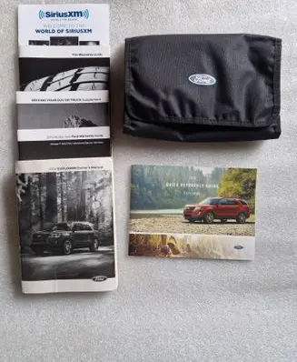 Ford Explorer V Owners service history hand book HL2J19A321