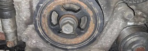 Subaru Legacy Crankshaft pulley 