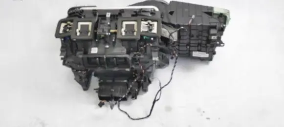 Interior heater climate box assembly