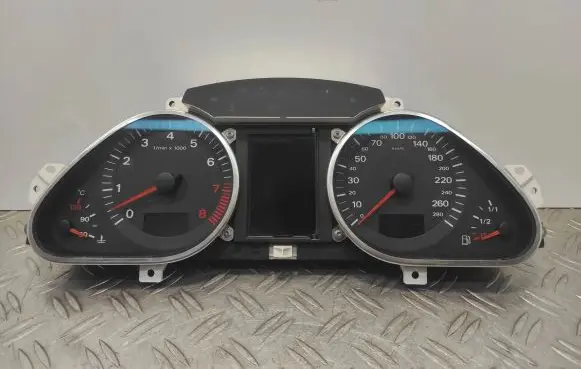 Audi A6 S6 C6 4F Speedometer (instrument cluster) 4F0920901F 4F0910900C 503001720100