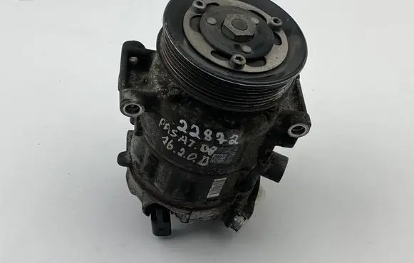 Volkswagen PASSAT B8 Air conditioning (A/C) compressor (pump) 5Q0820803F GE447150