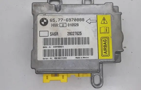 BMW 7 E65 E66 Airbag control unit/module 65776970888 28027625 6970888