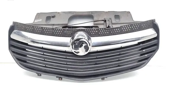 Opel Vivaro Front bumper upper radiator grill 93452299 214B25126R 214B37781R