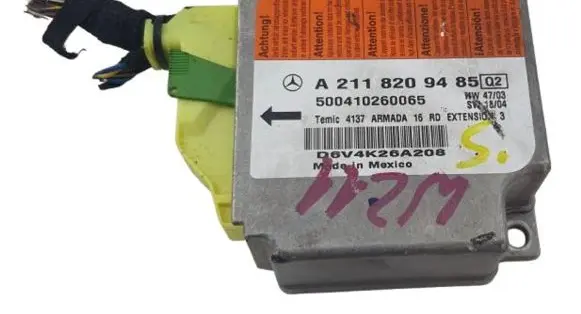 Mercedes-Benz E W211 Airbag control unit/module 2118209485-4car