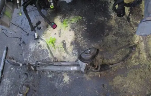 Volvo V70 Steering rack 31329874 11B07N3112 PD33140030809