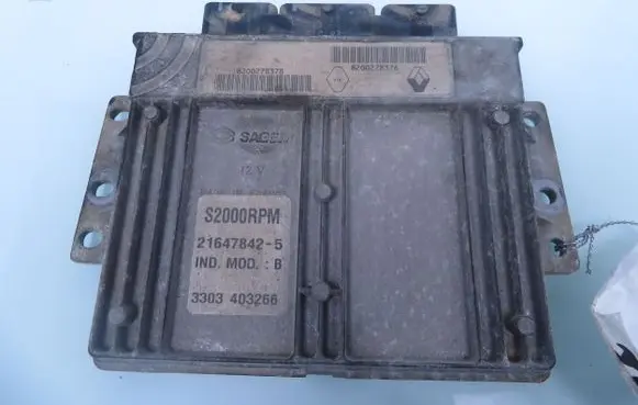 Renault Laguna II Engine control unit/module 8200278378 8200278376 21647842